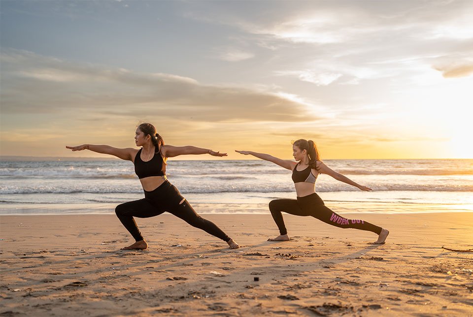 Yoga on The Beach