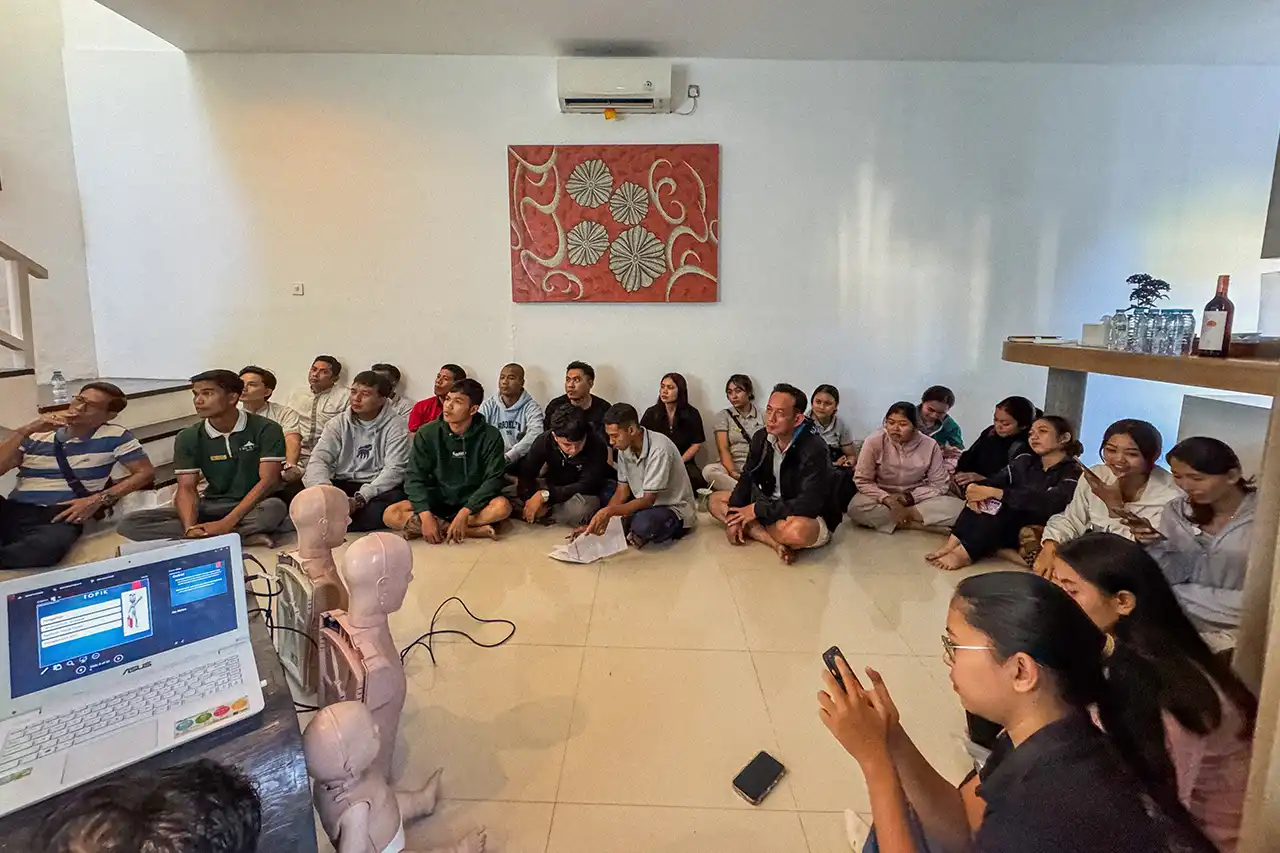 CPR Training for The Wina Resorts Staff